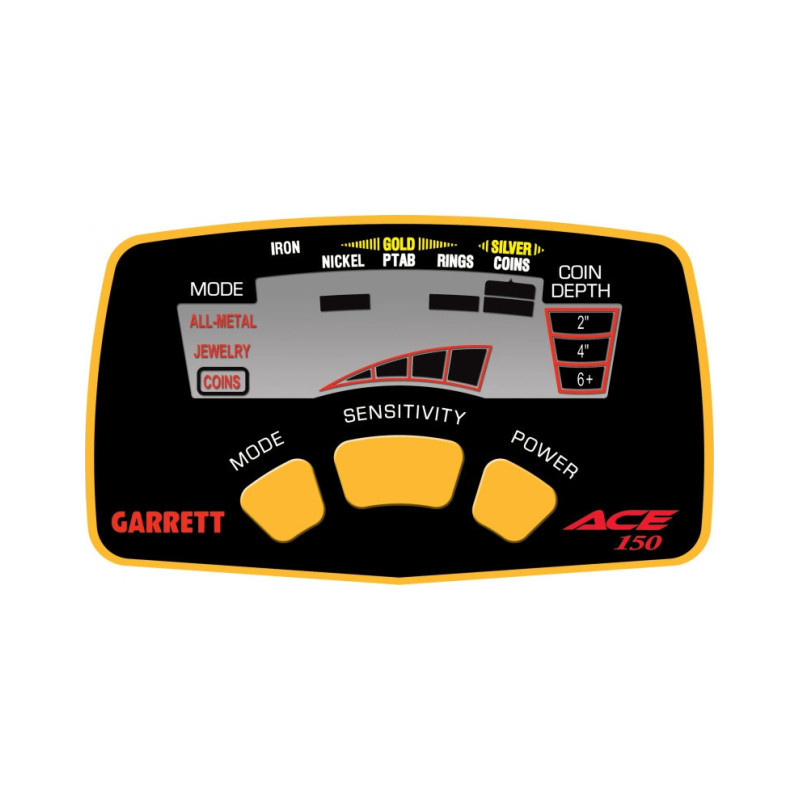 Détecteur Garrett Ace 150 - DDis