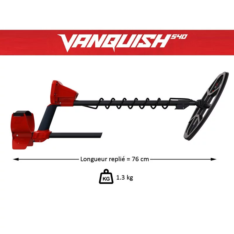 Minelab Vanquish 540 occasion replié